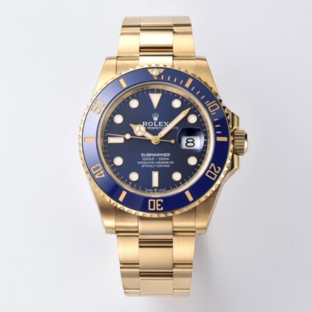 Rolex Submariner 41MM Gold Blue