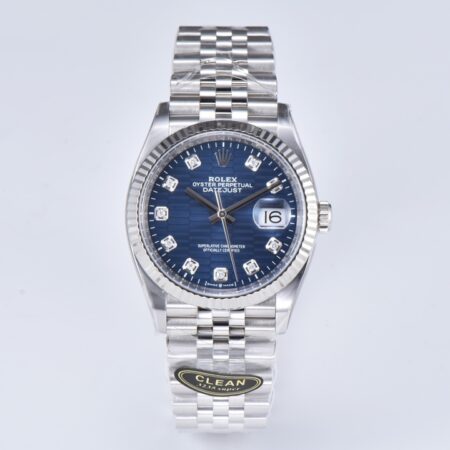 Rolex Date Just fluted motif  (36MM)