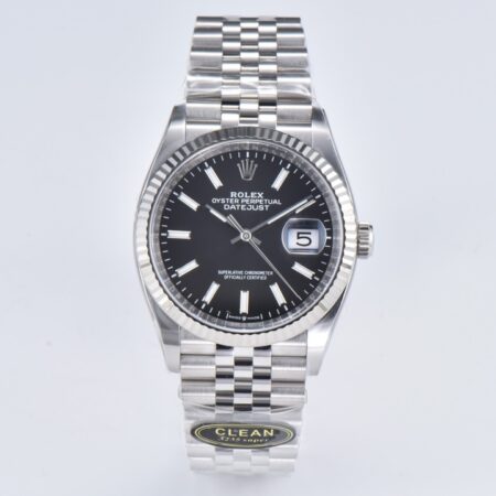 Rolex Date Just Black (36MM)